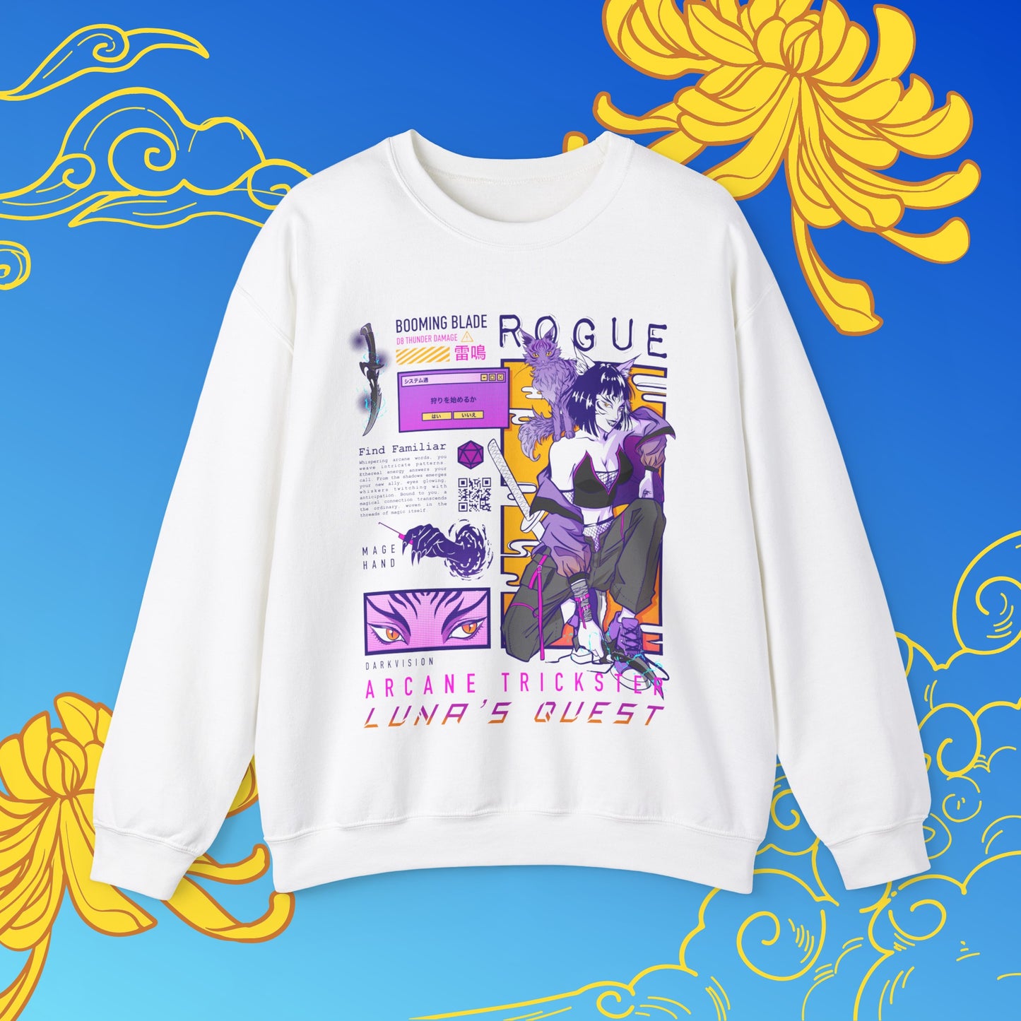 Arcane Trickster - Rogue Crewneck Sweatshirt