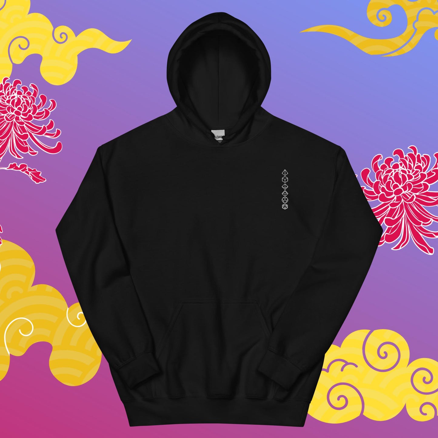 Arcane Trickster-Rogue Embroidered Hoodie Dark Variant