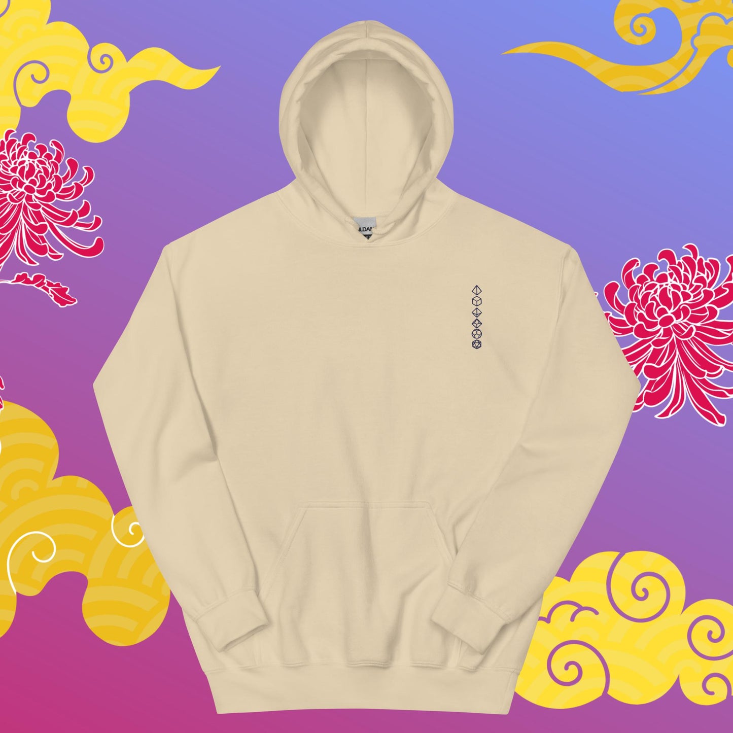 Arcane Trickster-Rogue Embroidered Hoodie Light Variant